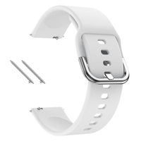 Pasek do Amazfit Active Edge opaska silikon bransoleta 20mm mocny biały