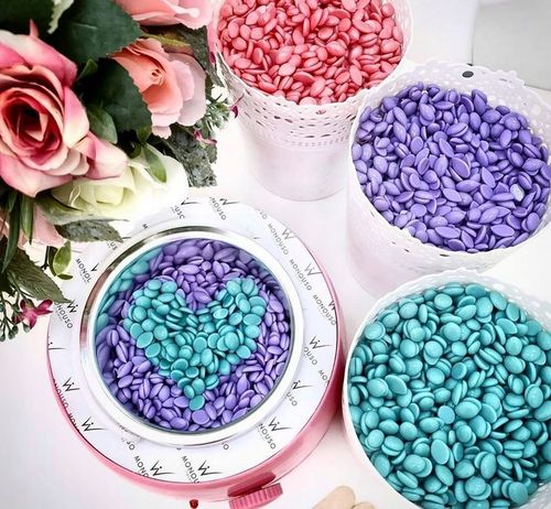 Zestaw do depilacji WOSK PLUM 250g podgrzewacz na Arena.pl