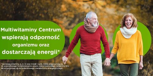 Multiwitamina Centrum Silver 50+ minerały witaminy dla dorosłych 100 tab na Arena.pl