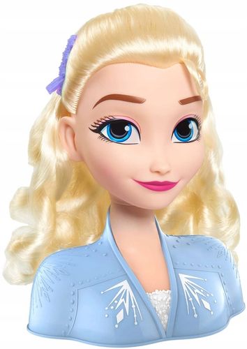 GŁOWA DO STYLIZACJI CZESANIA ELZA KRAINA LODU AKC. na Arena.pl