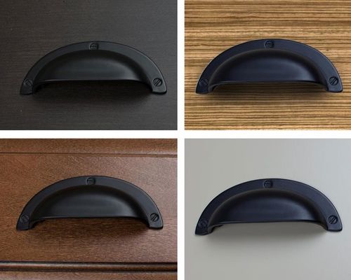 UCHWYT DO MEBLI CZARNY MAT  "MUSZELKA" Anita  15120Z06400.N2 Bosetti na Arena.pl