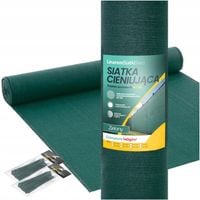 SIATKA CIENIUJĄCA 90% MASKUJĄCA MATA OSŁONOWA NA OGRODZENIE PŁOT