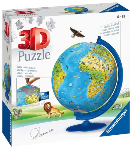 Puzzle Globus po angielsku, 180 elementów na Arena.pl