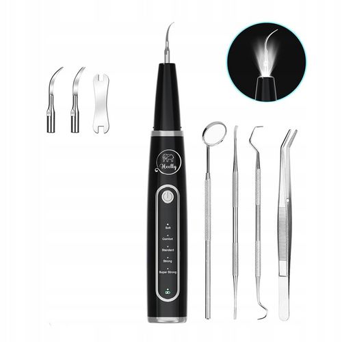 Skaler Ultradźwiękowy Do Zębów - 5 trybów do usuwania kamienia nazębnego na Arena.pl