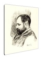 Ambroise Vollard, Auguste Renoir - obraz na płótnie 60x90 cm