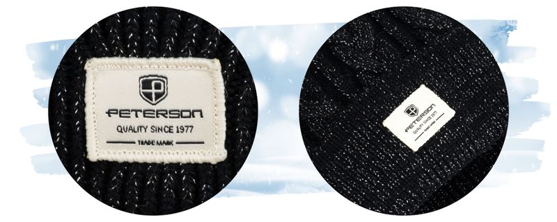 czapka ptn hat-06-7651 black zdjęcie 9