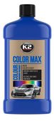 K2 COLOR MAX Koloryzujący wosk nabłyszczający, 500 ml, niebieski