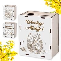 Wielkanocna skarbonka dla dzieci upominek dla rodziny do szoły przedszkola