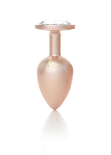 plug jewellery pearl gold plug  clear l na Arena.pl