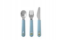 2X MEPAL SZTUĆCE DZIECIĘCE 3SZT. MIO SAILORS BAY BLUE
