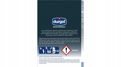 2x Odkamieniacz do ekspresów ciśnieniowych durgol swiss espresso 125ml. na Arena.pl