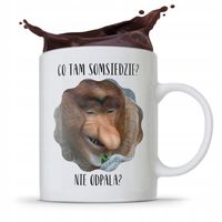 Kubek Śmieszny Janusz Nosacz Co Tam Somsiedzie? Z Nadrukiem Ze Zdjęciem