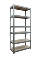2 x METALKAS REGAŁ METALOWY TOP 225*90*40CM, OCYNK