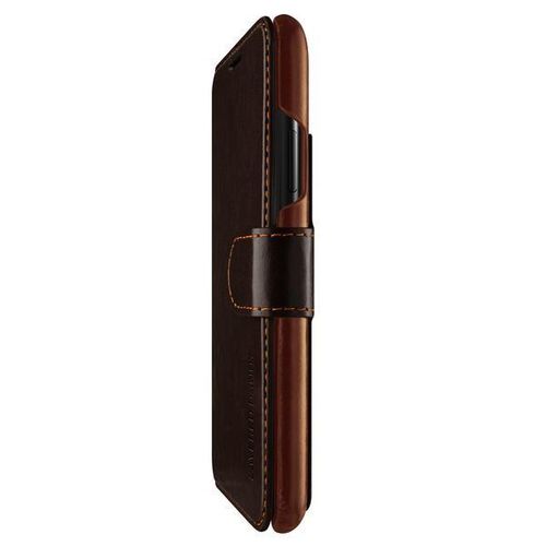 Etui VRS Design Layered Dandy do iPhone XS/X brązowe na Arena.pl