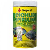 TROPICAL CICHLID SPIRULINA MEDIUM STICKS 250ML/90G