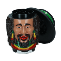 młynek metalowy rastaman 4 części 76 mm