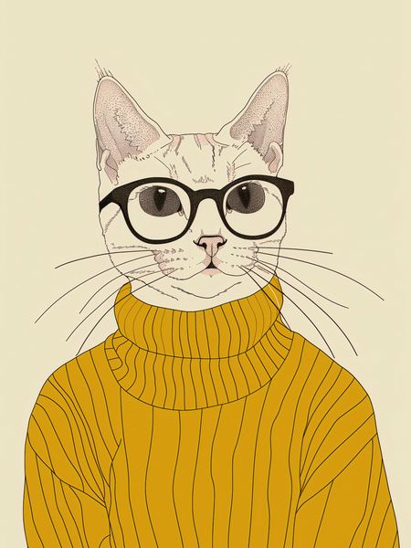 Plakat 60x80cm Intelektualista zdjęcie 1