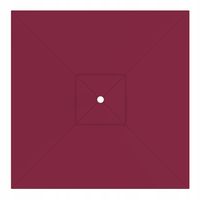 Poszycie kwadratowe na parasol ogrodowy 3x3m BORDO