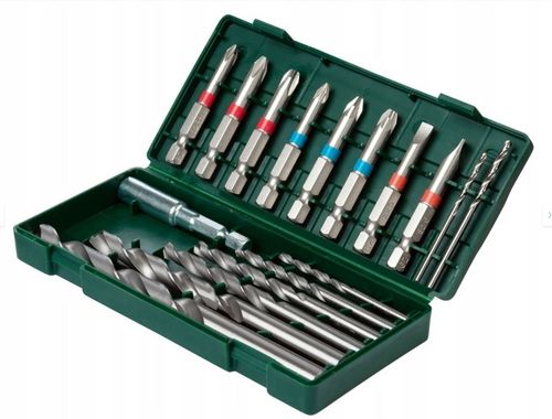 Najnowsza Wiertarka Parkside 20 V + akumulator + bity + ładowarka 65W PL na Arena.pl