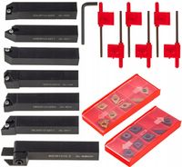 ZESTAW NOŻY TOKARKISCH SKŁADANYCH NÓŻ TOKARSKI 16x16 mm 28 el. FT028016