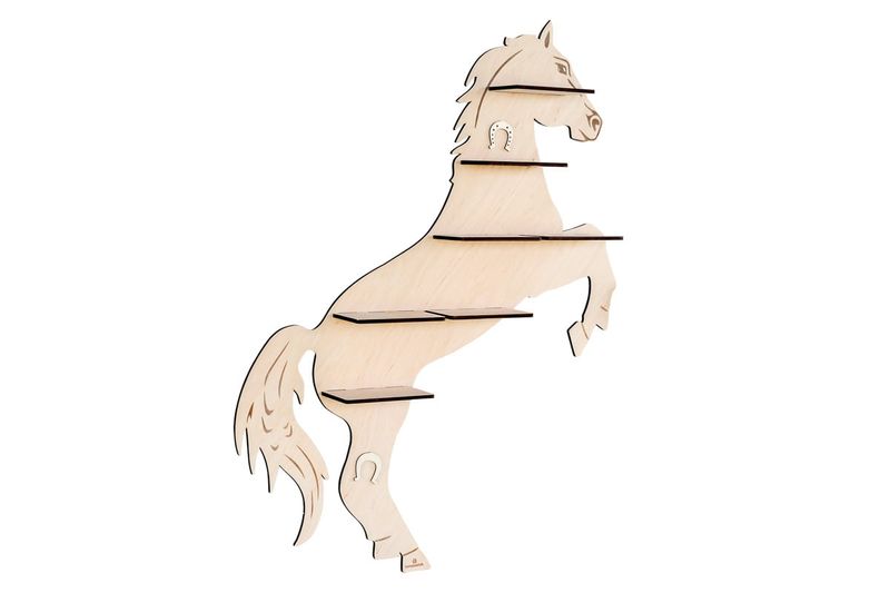 Regał, półka na figurki - konik zdjęcie 6