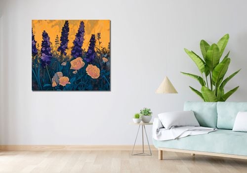 Obraz 100x90cm Złoty Ogród na Arena.pl