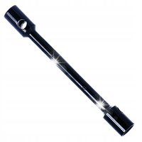 KLUCZ DO KÓŁ 24 X 27 PROSTY RURKOWY NASADOWY 400mm DWUSTRONNY STANDART