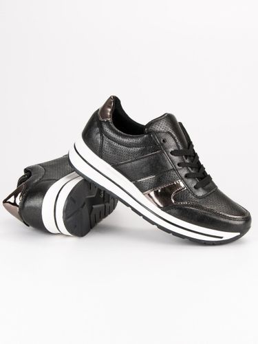 CZARNE SNEAKERSY Rozmiar - 41 na Arena.pl