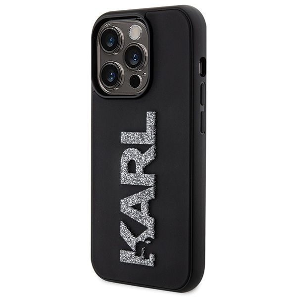 Etui Karl Lagerfeld do iPhone 15 Pro, Czarny zdjęcie 2