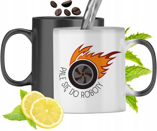 Kubek Magiczny Dla Mechanika Zmieniający Kolor Z Nadrukiem Ze Zdjęciem na Arena.pl