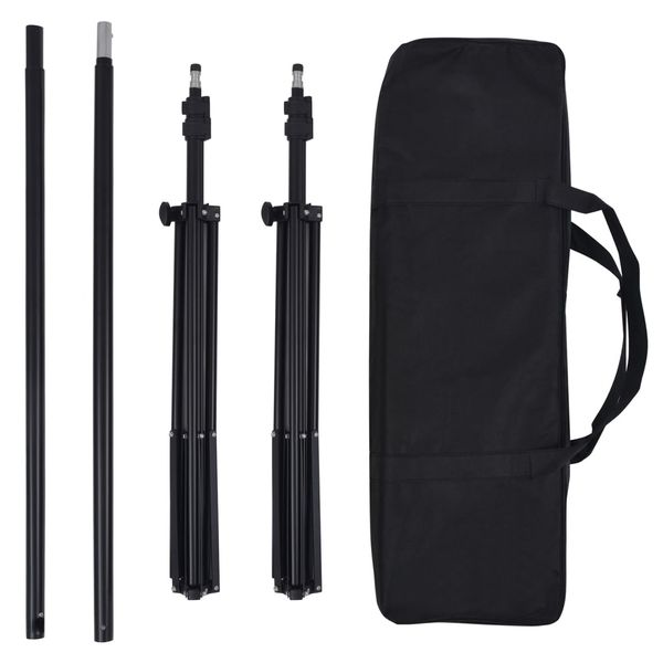 Zestaw studyjny z lampami, tłami i blendami zdjęcie 9