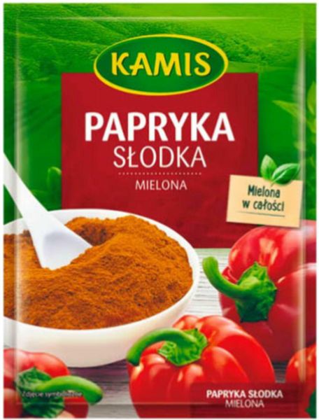 KAMIS PAPRYKA SŁODKA MIELONA 16G zdjęcie 1