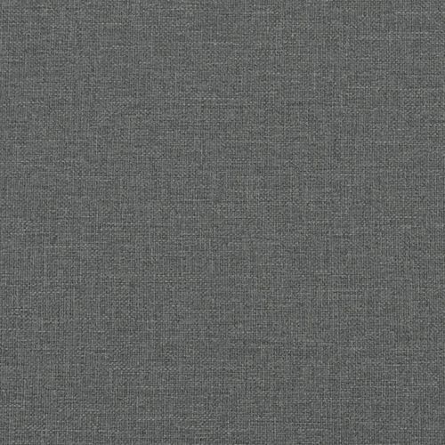 Sofa 2-osobowa, ciemnoszara, 120 cm, tapicerowana tkaniną na Arena.pl