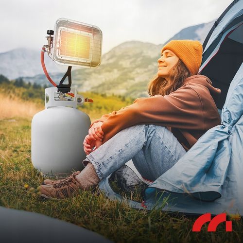 PIECYK NA GAZ PROMIENNIK GRZEJNIK GAZOWY UCHWYT NA BUTLE SŁONECZKO 4500W na Arena.pl