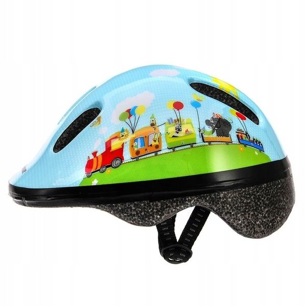 KASK ROWEROWY DZIECIĘCY LEKKI 48-52 cm METEOR zdjęcie 2
