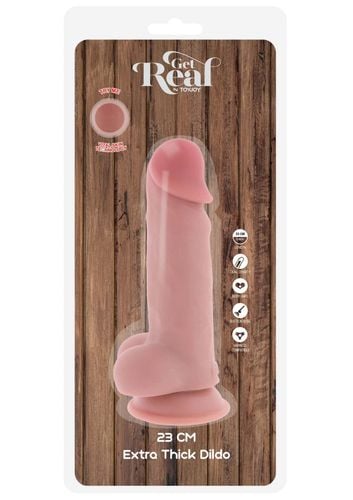 deluxe dual density thick dildo tpe 23 cm na Arena.pl