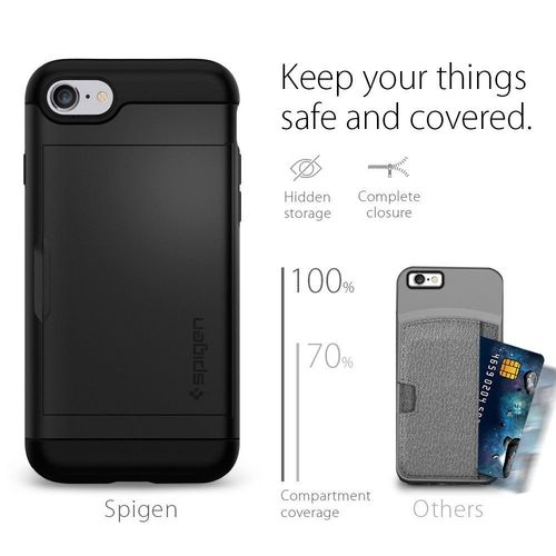 Spigen Slim Armor Cs Iphone 7/8 Black na Arena.pl