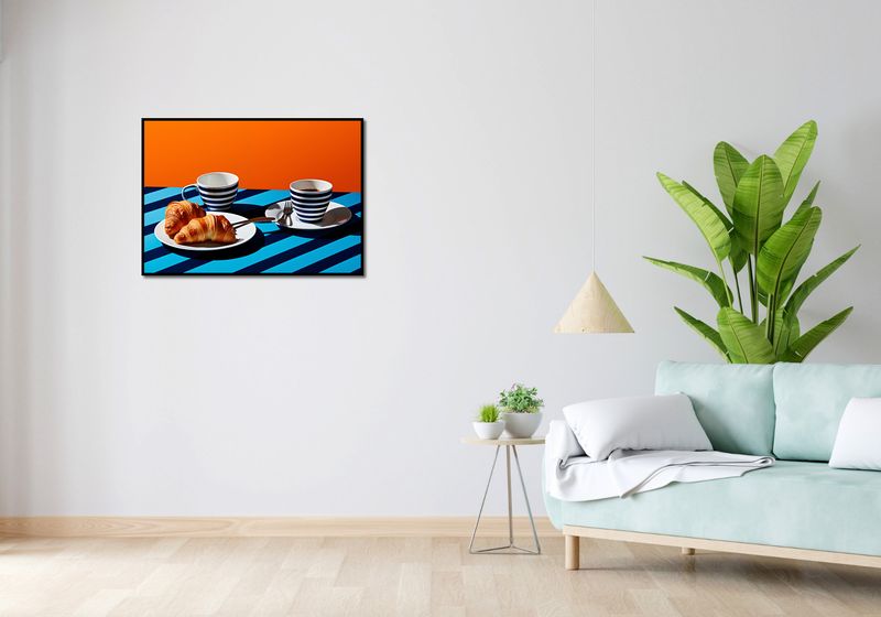 Plakat 84x59,5cm Croissanty zdjęcie 4