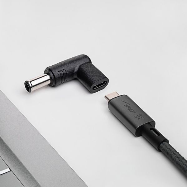 Przejściówka do laptopa USB-C / 6.5 x 4.4 mm zdjęcie 2