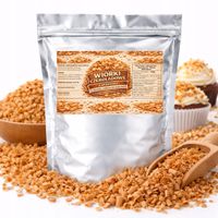 Wiórki Czekoladowe Karmelowe - posypka do tortu ciast deserów babeczek 25g