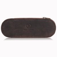 skórzane etui na okulary piórnik brązowy vintage paolo peruzzi t-82-hbr