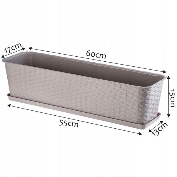 Podstawka Pod Doniczkę Skrzynkę Balkonową 60cm zdjęcie 2