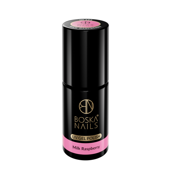 BOSKA NAILS Lakier hybrydowy Milk Raspberry 456 - 6ml zdjęcie 3