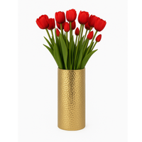 Wysoki złoty wazon Luxury 23