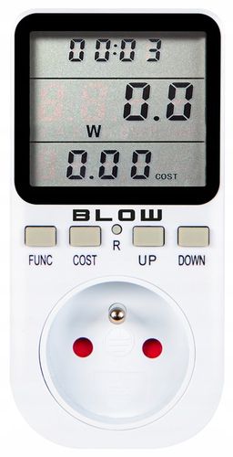 WATOMIERZ LICZNIK ENERGII POBORU PRĄDU MIERNIK ELEKTRONICZNY na Arena.pl