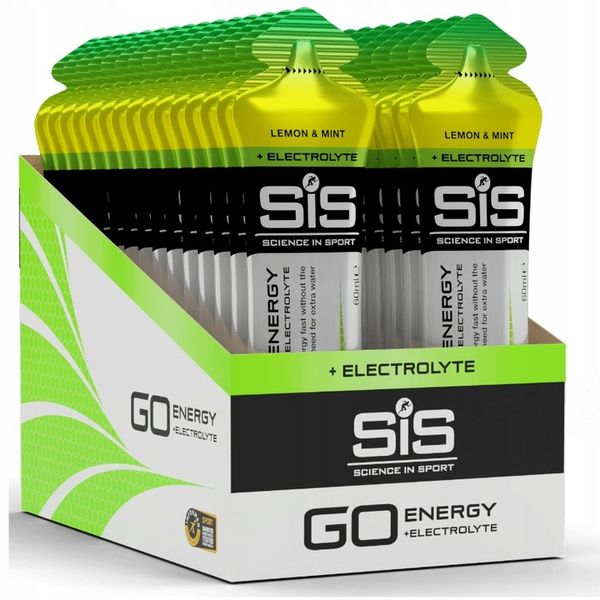 SIS ŻEL ENERGETYCZNY + ELECTROLYTE 10x60ml Cytryna zdjęcie 1