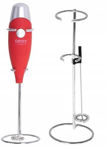 spieniacz do mleka z mieszadłem i stojakiem camry cr 4501 red na Arena.pl