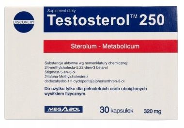 Mocny Preparat Testosterol + Meta Masa Siła libido Testosteron sterole na Arena.pl