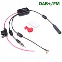 WZMACNIACZ ANTENOWY SYGNAŁU RADIOWEGO DAB+ FM 12V