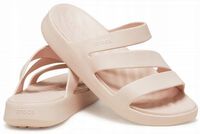 Damskie Lekkie Buty Klapki Crocs Getaway Strappy 209587 Sandal 39-40